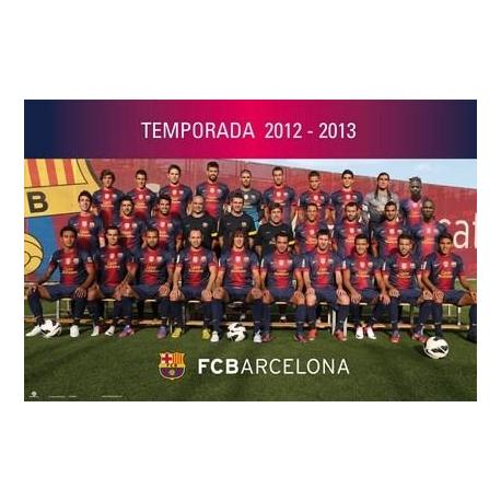 Venta De Poster F.C. Barcelona Plantilla 2012-13